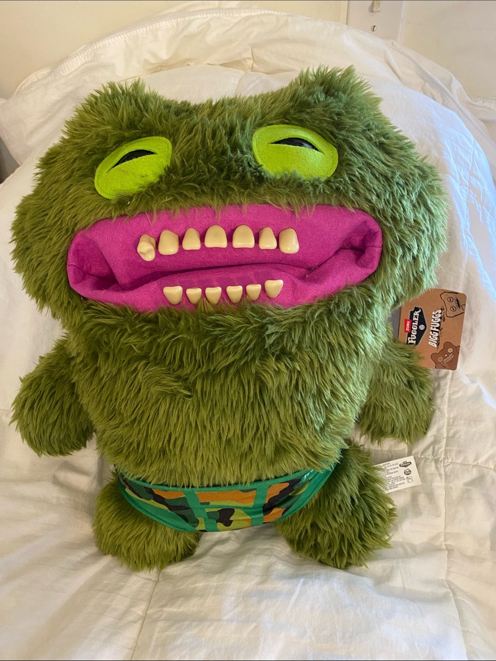 FUGGLER LIMITED EDITION GREEN MONSTER-CHUCKLES